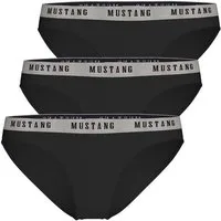 MUSTANG Slip Tara Unterhose Slip Unterwäsche Dessous Lingerie (Set, 3-St) Kuschelweich - Atmungsaktiv - Formstabil - Sportliche Passform