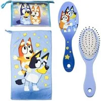 Cerda Haarbürsten-Set Bluey Accessoires-Set Kamm & Styling-Zubehör Tasche für Mädchen