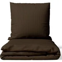 Leonado Vicenti Bettwäsche Luxuriöses Satin Set Damast, Satin, 2 teilig, elegantes Streifen Design, 100% Baumwolle, mit Reißverschluss