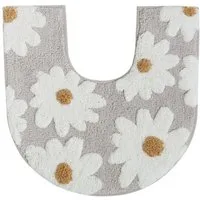 Next Badematte Daisy Toilettenvorleger aus 100 % Baumwolle, Höhe 50 mm, Baumwolle