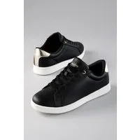 Aniston SHOES Sneaker Schnürschuh, Freizeitschuh mit Metallic-Akzent