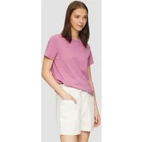 QS Kurzarmshirt T-Shirt T-Shirt aus Jersey mit Frontprint