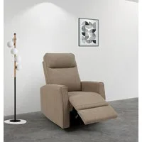 OTTO home Relaxsessel KAYLI mit Schaukel-, Dreh und Liegefunktion, Webstoff, Federkern, Lesesessel, TV-Sessel mit Reclinerfunktion, 360° drehbar