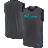Nike T-Shirt Nike Shirt Miami Dolphins Nike Dri-FIT Legend Muscle Tank