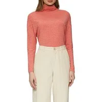 s.Oliver Rollkragenpullover mit Streifenmuster