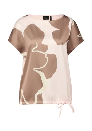 s.Oliver BLACK LABEL - T-Shirt pink|braun - Gr. - 36