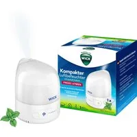 WICK Luftbefeuchter Persönlicher Kaltluft-Ultraschall-Luftbefeuchter - WUL510, 0,7 l Wassertank, UNSER KLEINSTER LUFTBEFEUCHTER: Kompakt, intuitiv, einfach zu bedienen