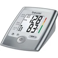 BEURER Oberarm-Blutdruckmessgerät BM 35 mit farbigem Risikoindikator, Durchschnittswertberechnung, Mit Arrhythmie-Erkennung, inkl. Aufbewahrungstasche und Blutdruckpass
