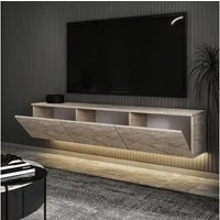 DEMA Home TV-Schrank Neon TV-Möbel hängend, incl. Beleuchtung Breite/Höhe/Tiefe: 160/35/32 cm