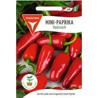 FRANKONIA Gemüsesamen Mini-Paprika, Redsnack - Paprika-Samen Saatgut Samen, Capsicum