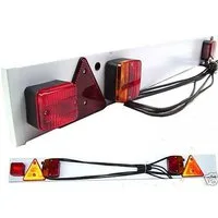 Apex Anhänger-Rückleuchte ANHÄNGERBELEUCHTUNG Beleuchtungsbalken 12 Volt 6 Meter Kabel Anhänger