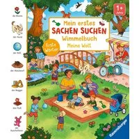 Mein erstes Sachen suchen Wimmelbuch: Meine Welt / Maria Höck, Erste Wörter