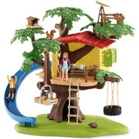Schleich® Spielwelt FARM WORLD, Abenteuer Baumhaus (42408), Made in Europe