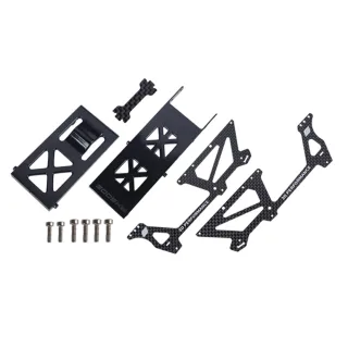 GOOSKY S2 Max RC Helicopter Upgrading Parts Set Carbon Fiber Side Panel + Bottom Support Carbon Plate + Battery Bay to G