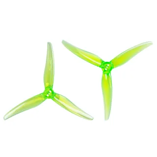 2 Pairs / 6 Pairs Gemfan 4525-3 4525 4.5 Inch 3-blades PC Propeller 1.5mm 3 Holes for Long Range RC Drone FPV Racing