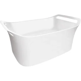 hansgrohe Waschschüssel Axor Urquiola 62,4x39,9cm, wandhängend, Mineralguss weiss