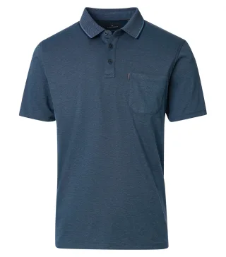 CASAMODA - Polo-Shirt aqua bis petrol - Gr. - XL