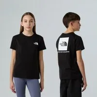 The North Face T-Shirt TEEN BOX NSE REGULAR SS TEE für Jugendliche, Kurzarm, mit Rundhalsausschnitt, aus Baumwolle