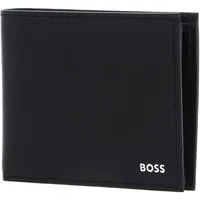 BOSS Geldbörse Trifold, aus echtem Leder