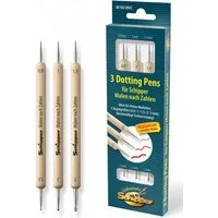 Malen nach Zahlen Schipper 605020892 - 3 Dotting Pens für Malen nach Zahlen, doppelse...