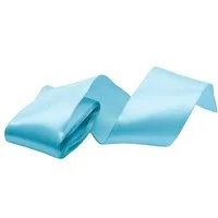 maDDma Geschenkband 3m Satinband 50mm Dekoband Geschenkband, hellblau