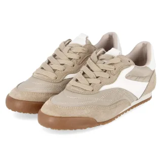 Bullboxer Low Sneaker  Taupe - Gr. 36 -  Textil und Synthetik