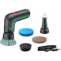 Akku-Bürste UniversalBrush 3,6Volt, Bürstenschleifer grün/schwarz