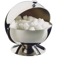 APS Zuckerdose, Edelstahl, (1-tlg), mit Rolldeckel
