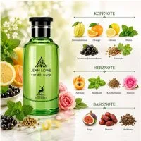 Maison Alhambra Duft-Set Jean Lowe Verde Aura Eau de Parfum + Parfümzerstäuber (leer) Set