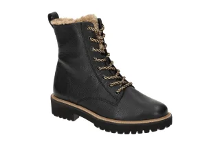 Paul Green Damen Winterstiefeletten 8175-010 Schwarz Warmfutter Gummisohle