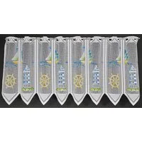 Gardinen Kranzusch Scheibengardine Leuchtturm (1 St), Stangendurchzug, transparent, Stablöcher,transparent,verschiedene Höhen, Breiten, Farben