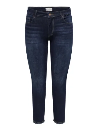 ONLY CARMAKOMA - CARWILLY REG SK ANK RW REA4342NOOS Dark Blue Denim - Gr. - 32