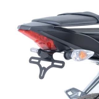 R&amp;G Kennzeichenhalter Heckumbau Yamaha YZF-R 125 Typ:RE39/RE40 Bj. 2019-2022 eintragungsfrei