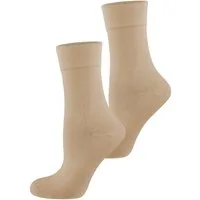 Nur Die Basicsocken 98 Baumwolle Komfortbund (2-Paar) Socken, Baumwollsocken, Alltagsocken