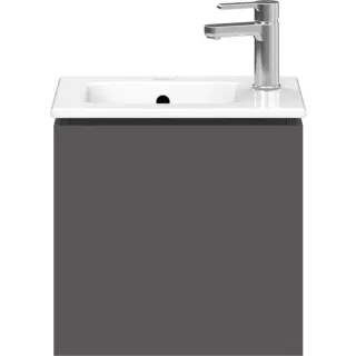 Duravit L-Cube Waschtisch-Unterschrank LC6272L4949 42x29,4x40cm, wandhängend, Tür links, graphit matt