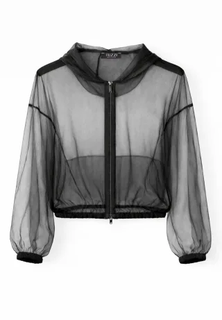 tuzzi - Leichtjacke TAKE THE REINS mit Kapuze schwarz - Gr. - 40