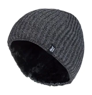 Heat Holders - Herren Fleece gefüttert Thermal Winter gestrickt Beanie Hut