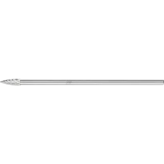 PFERD TOOLS Hartmetall Frässtift Spitzbogen SPG Z3P universal mittel kreuzverzahnt mit Stahllangschaft - 21122597