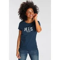 H.I.S T-Shirt bedruckt, für die Freizeit, aus Baumwolle