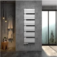 WITEN&NOCK Badheizkörper RUCHI Designheizkörper Handtuchtrockner Mittelanschluss Höhe 160cm