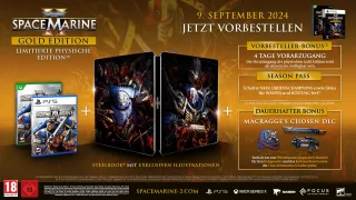Warhammer 40000: Space Marine 2 Gold Edition (PlayStation 5) Golden Joystick Nominee