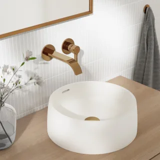 Steinberg Serie 280 Fertigmontageset für Waschtischarmatur, Ausladung 215mm, rose gold, 280 1814 3 R 280 1814 3 RG