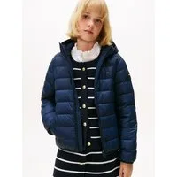 Tommy Hilfiger Steppjacke U LIGHT DOWN HOODED JACKET Kinder bis 16 Jahre