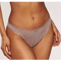Nuance by Lascana String aus Allover-Jacquardspitze im angesagten Leo-Look