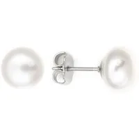 Heideman Paar Ohrstecker Perlohrstecker 10mm silberfarben poliert (Ohrringe, inkl. Geschenkverpackung), Ohrstecker für Frauen
