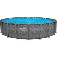 Bestway Framepool APX365™ Winterfest (Packung, ohne Zubehör), Ø 610 x 132 cm