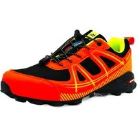 Nowaland Wanderschuhe multifunktionaler Outdoorschuh Trekkingschuh Schnellverschluss, Atmungsaktives Mesh, Stoßdämpfende Sohle