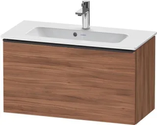 Duravit D-Neo Waschtischunterbau wandhängend Nussbaum Matt 810x372x440 mm - DE42690BD790000 DE42690BD790000