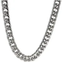 Firetti Panzerkette Schmuck Geschenk Edelstahl Halsschmuck Halskette 9,6 mm breit