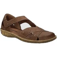 Josef Seibel Rosalie 03 Sandale Komfortschuh, Halbschuh mit Blumenprägung in der Laufsohle, G-Weite
